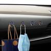 1PC Small Matel Car Holder Wall Hooks Hanger Clip Automobile Interior Accessories  For Volvo RDESIGN T6 AWD S40 S60 S90 XC40