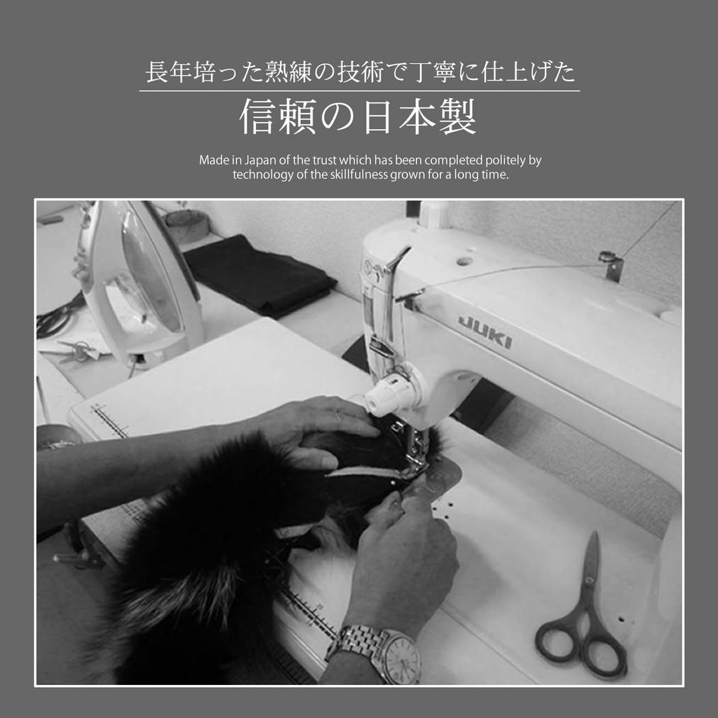 SAGA Fox Fur Scarf with Clip Gray [HHayashiguchi] [Hayashiguchi] (FF4010) [Type A]