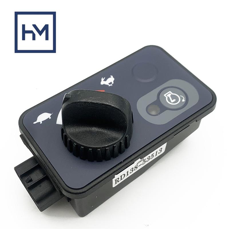 OE: RD138-53513  RD13853513  Throttle Controller Panel Assy for Compatible With Kubota KX135/155/161/163 U50-5 Excavator RD138-53513