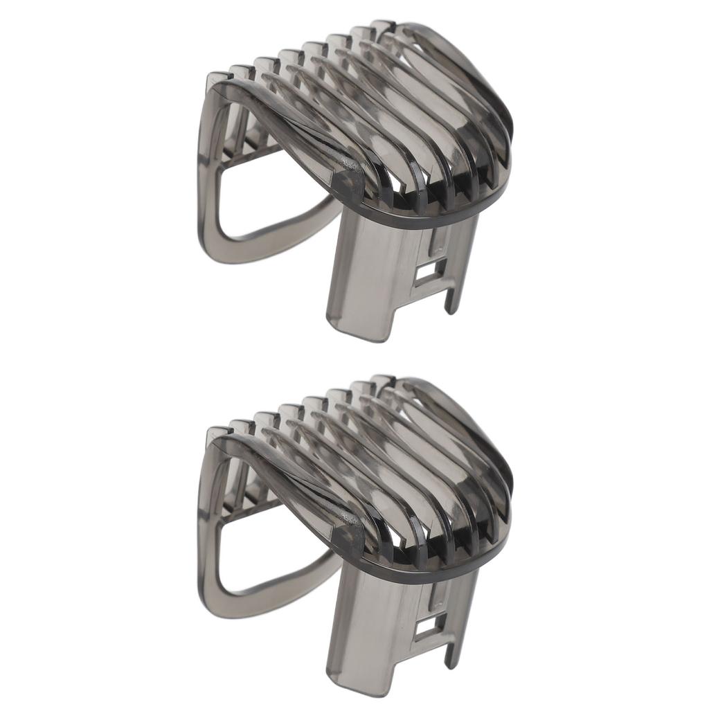 2pcs Beard Trimmer Replacement Comb for QT4003 Washable Uniform Grooming Hair Trimmer Replacement Accessories Part