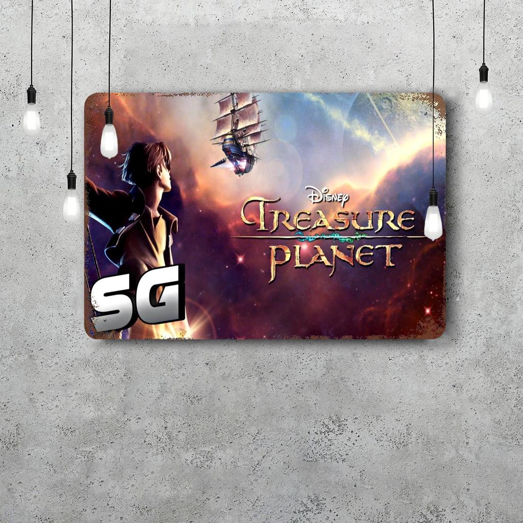 Treasure Planet Metal Signs wall decor Vintage Tin Signs Captain Metal Poster Decor for Bar Pub Club Wall Decoration