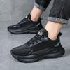 High Quality Leather Sneakers Casual Sneakers Lace Up Flats Lightweight Comfortable Anti-slip Running Shoes Outdoor Sports Shoes