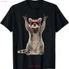 Funny Raccoon Rock Music Hand Sign Boys Girls Kids T Shirt For Da Vintage Washed Versatile Soft Slightly Designer Clothes