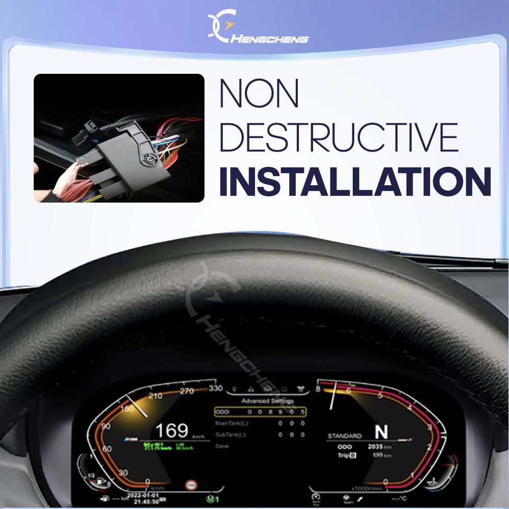 For BMW 1 Series E87 2006-2011 Car Digital Cluster LCD Dashboard Carplay Cockpit Virtual Instrument