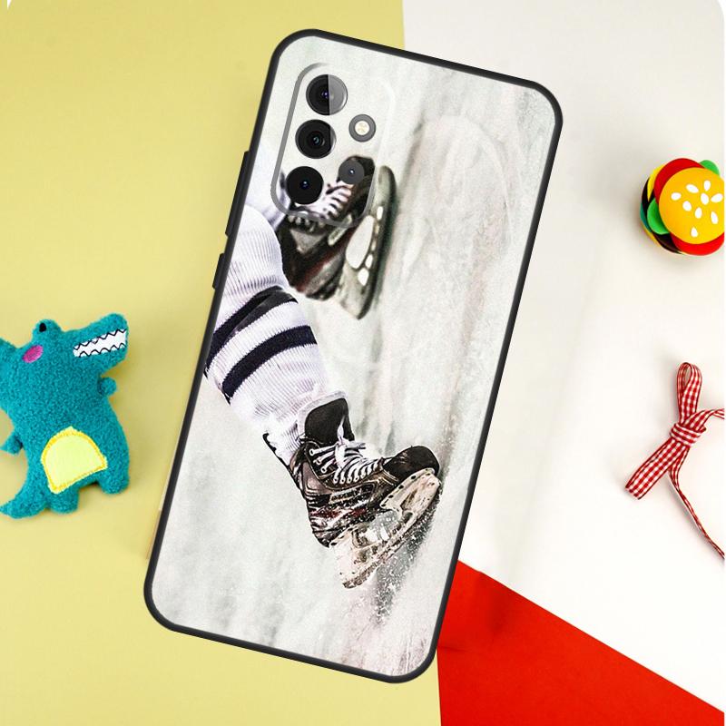Ice Hockey Sport For Samsung Galaxy A22 A32 A52 A54 A34 A14 A55 A35 A15 A53 A33 A13 A05 A06 A16 Phone Case