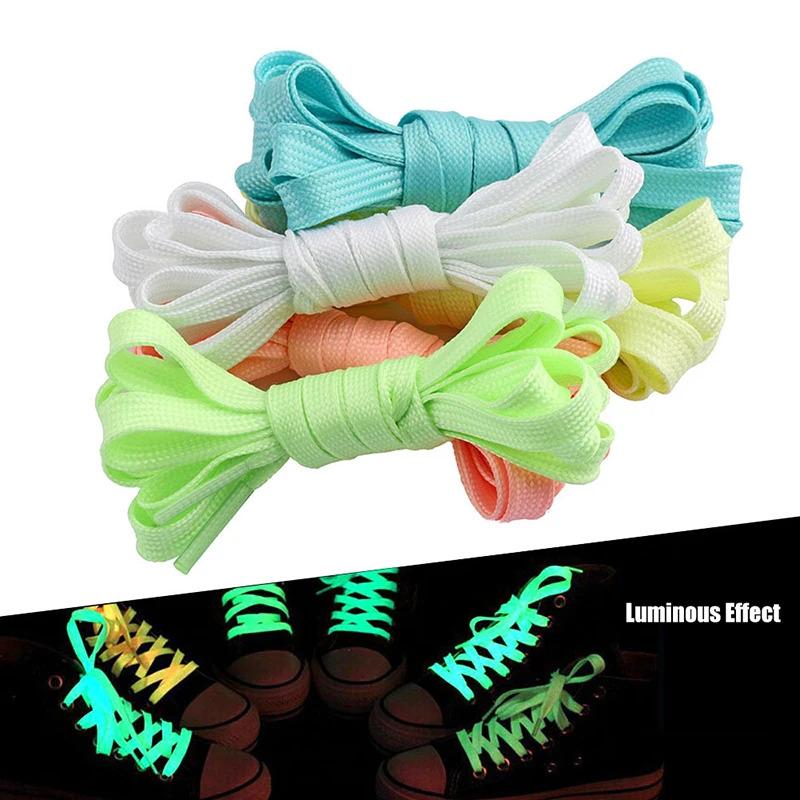 1/2/3/4Pair Luminous Shoelaces for Sneakers Men Women Sports Shoes Laces Glow In The Dark Night Shoestrings Reflective Shoelaces