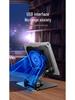 Rotating Foldable Metal Tablet Stand with Built-In Radiator