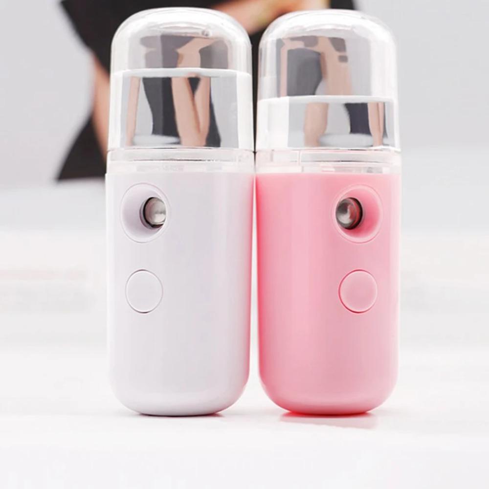 Nano Mister 30 ml Mini Face Humidifier Portable Facial Sprayer USB Rechargeable Handy Skin Care Machine for Face Hydrating