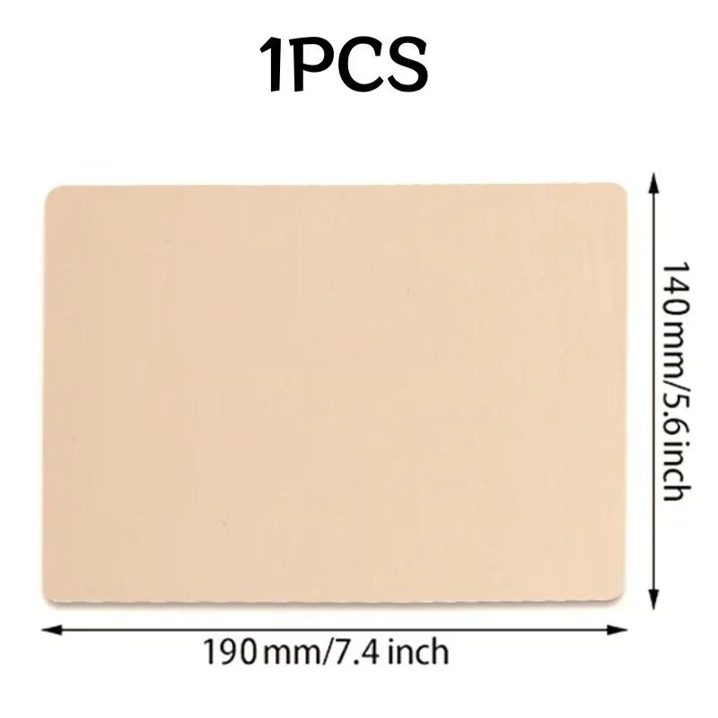 

1-50 шт. Кожа для практики татуировки Толщина 1 мм Пустая Двусторонняя Силиконовая Искусственная Кожа Аксессуары для Практики для Начинающих