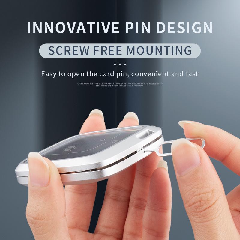 Zeekr 001 Key Case & Card Holder: Bluetooth Smart Bag for Zeekr X