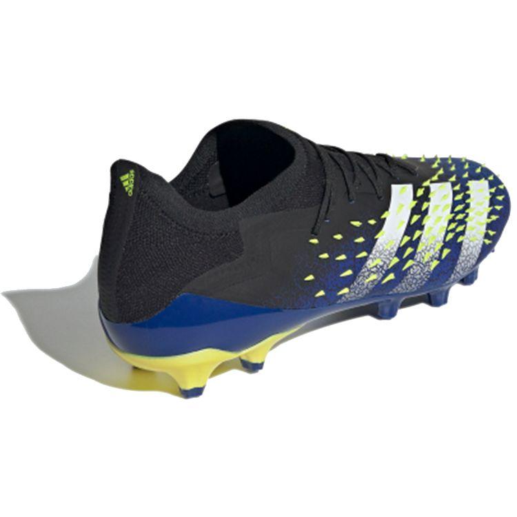 Adidas Predator Freak.1 Low AG Demonskin - Black Men Sneakers Core-Black Cloud-White Solar-Yellow FZ3752