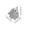 Halloween Ghost Puppy Ornament Resin Handicraft Hollow Pumpkin Home Desktop Ornament Halloween Gift
