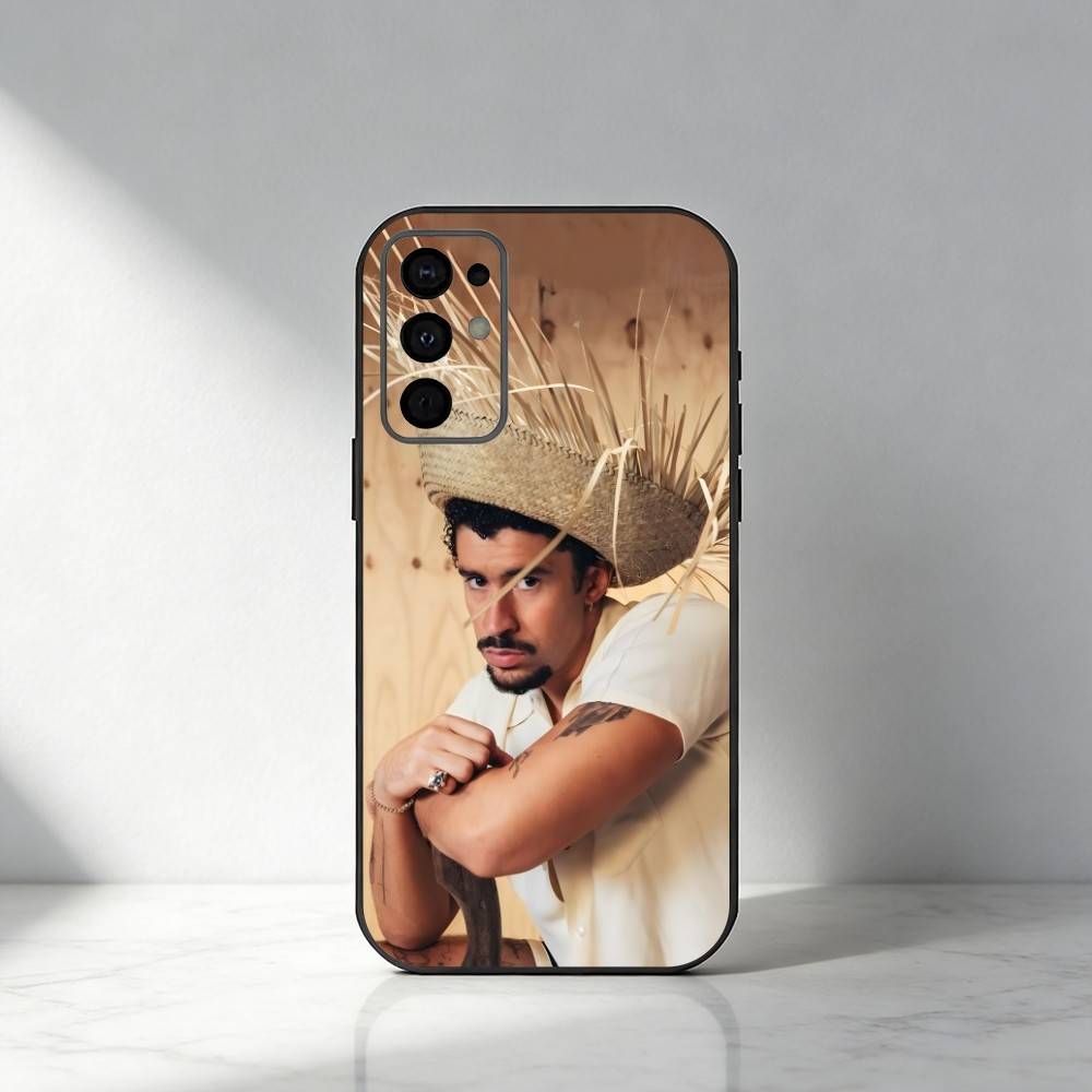 Singer Bad Bunny Benito Phone Case For Samsung S25,S24,S21,S22,S23,S30,Ultra,S20,Plus,Fe,Note,5G Black Cover