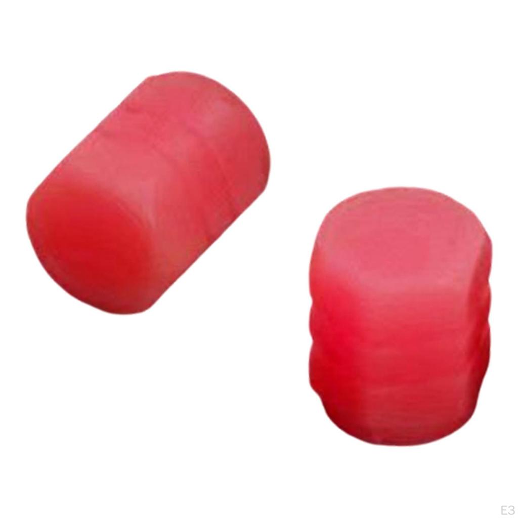 4Pcs Car Tire Valve Stem Caps Decoration Glowing Luminous Cover for Suvs Motorcycles Bike Tyre