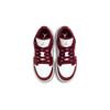 Air Jordan 1 Low GS Cherrywood Red Kids Sneakers White Cement-Grey 553560-615