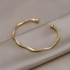 Twist Simple Fashion Bracelet, High-end New Bracelet Ins Trendy Niche Design Girlfriend Cold Wind Jewelry Women