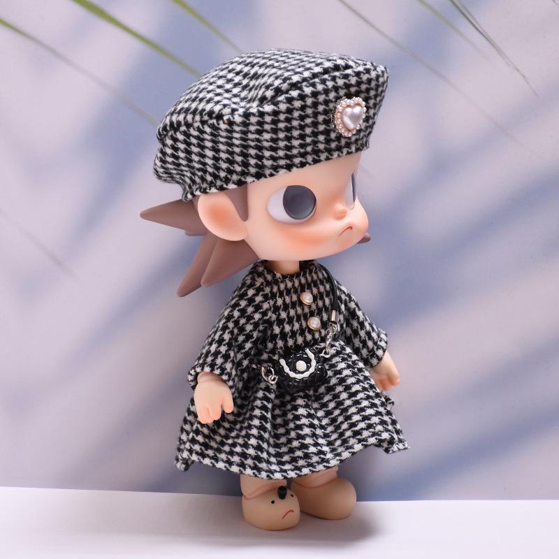 Zsiga 1/8 Gaji Sister Doll Clothes: Plaid Skirt Set