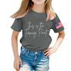 Toddler Girl Boy T-Shirts Kids Top Boys And Girls Printed Short Sleeved T-shirt 1-12Y Summ