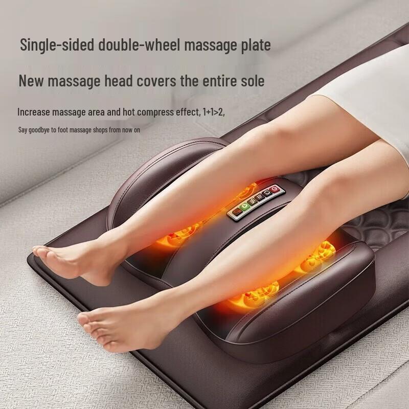 AUX 10-Zone Full Body Massage Mat with Leg & Foot Traction
