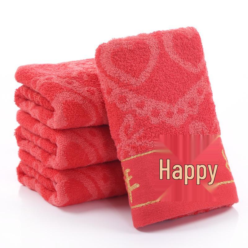 Thick Absorbent Pure Cotton Face Towel for Adults