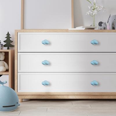 Knoflík skříně Zásuvka Rukojeť Hladký povrch Jednoduchá instalace Skříň ve tvaru cloudu Keramický knoflík