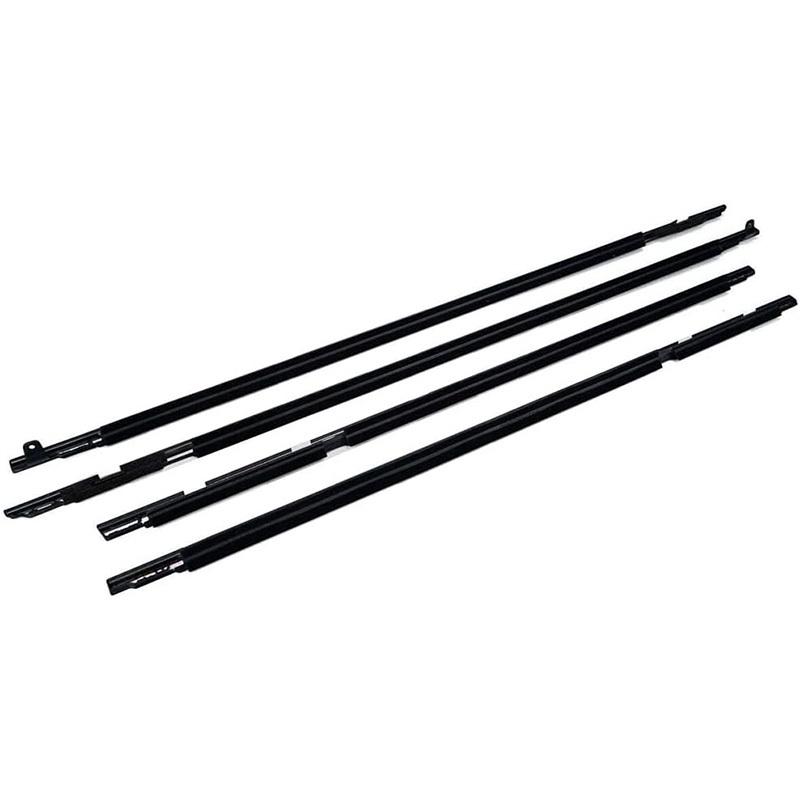 4 Pezzi Guarnizione Finestrino Per Toyota Land Cruiser LC80 FZJ80 1990-1998 Per Lexus LX450 1990-1998 Guarnizione Paraspifferi 75710-60021