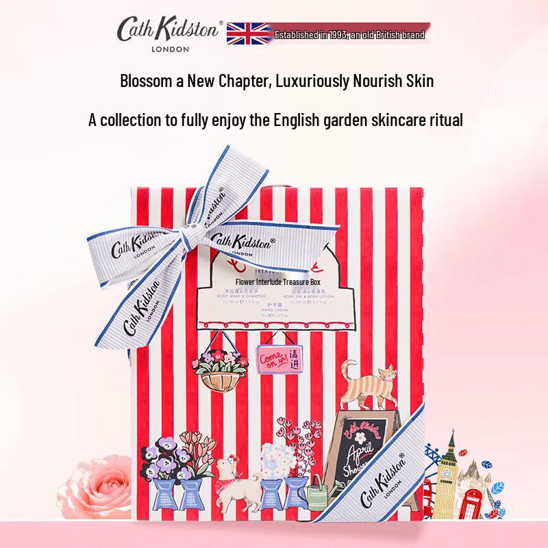 Cath Kidston Floral Treasure Box Scented Care Set