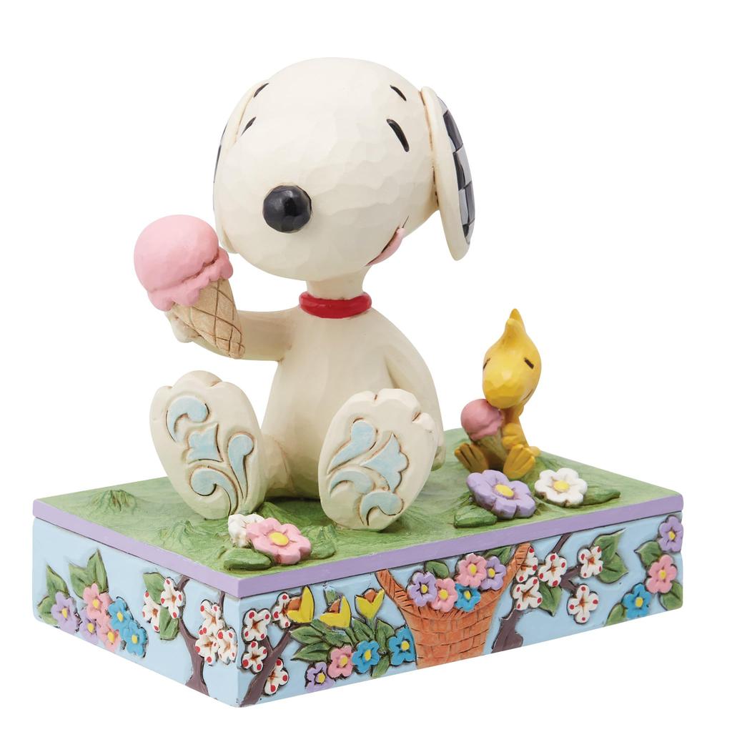 JIM SHORE Snoopy Woodstock zmrzlina 6014349 &