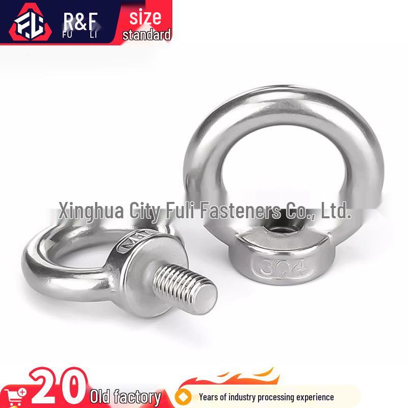 304 Rostfritt Stål Marin Öglebult