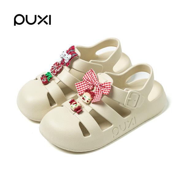 Puxi Liang Influencer Style: Summer Elastic Non-Slip Closed-Toe Roman Sandals