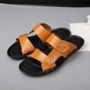 Platform Shoes Genuine Leathe Beach Sandals Man Trend 2025 Designer Luxury Mascullino Original Fun Y2k Slippers for Men
