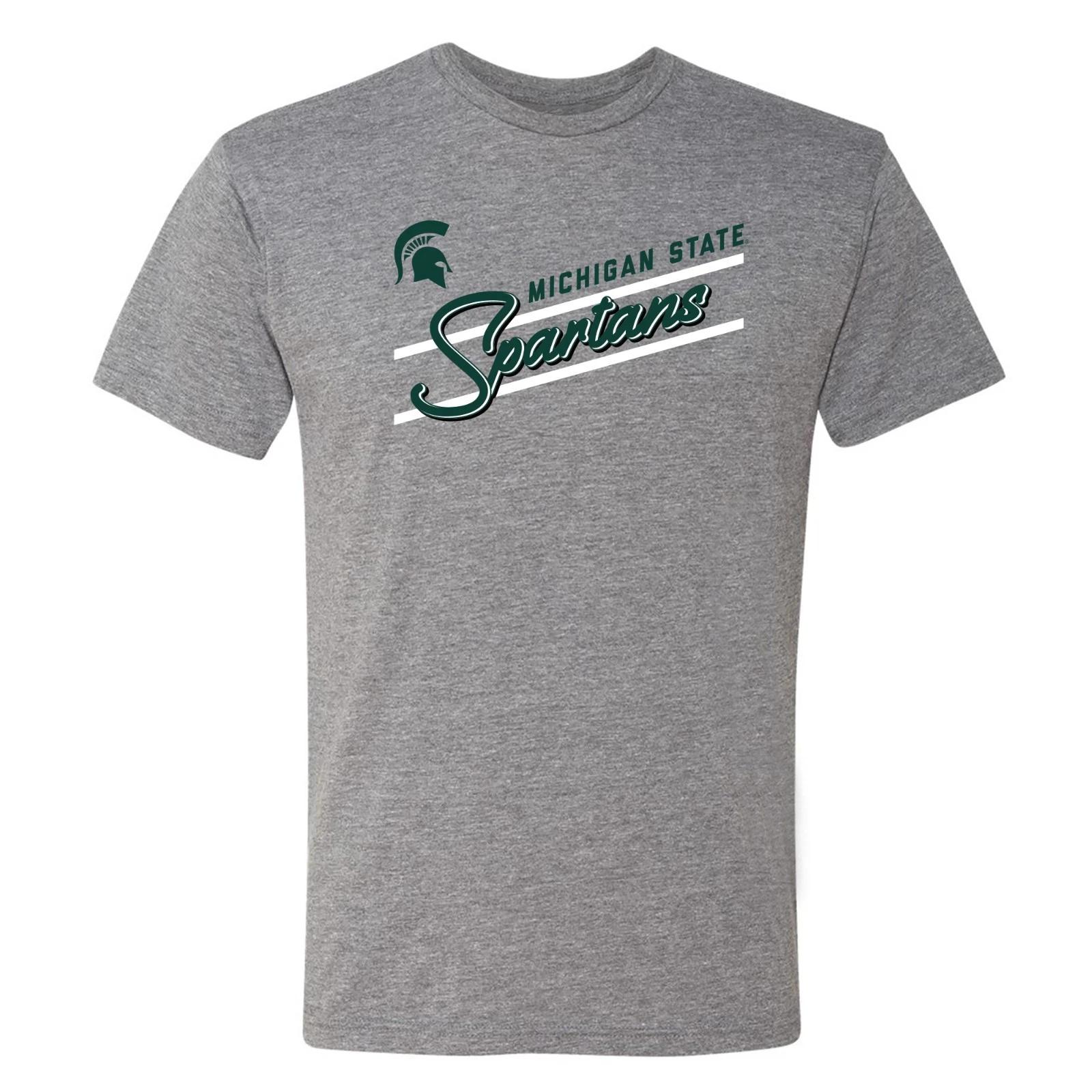 MSU Rise Above NLA Triblend T-Shirt - Premium Heather M
