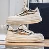 Neue Herren-Skateboardschuhe im klassischen Stil mit niedriger Spitze und dicker Sohle, bequeme Basketball-Sneakers mit weicher Sohle