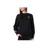 Puma Casual Sports Logo Pullover Long Sleeve Sweatshirt Women Sweatshirt Black 596019-01