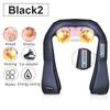 16 Massage Heads Heating Neck Shoulder Kneading Massager Cervical Health Care Back Waist Relaxation Massage Shawl