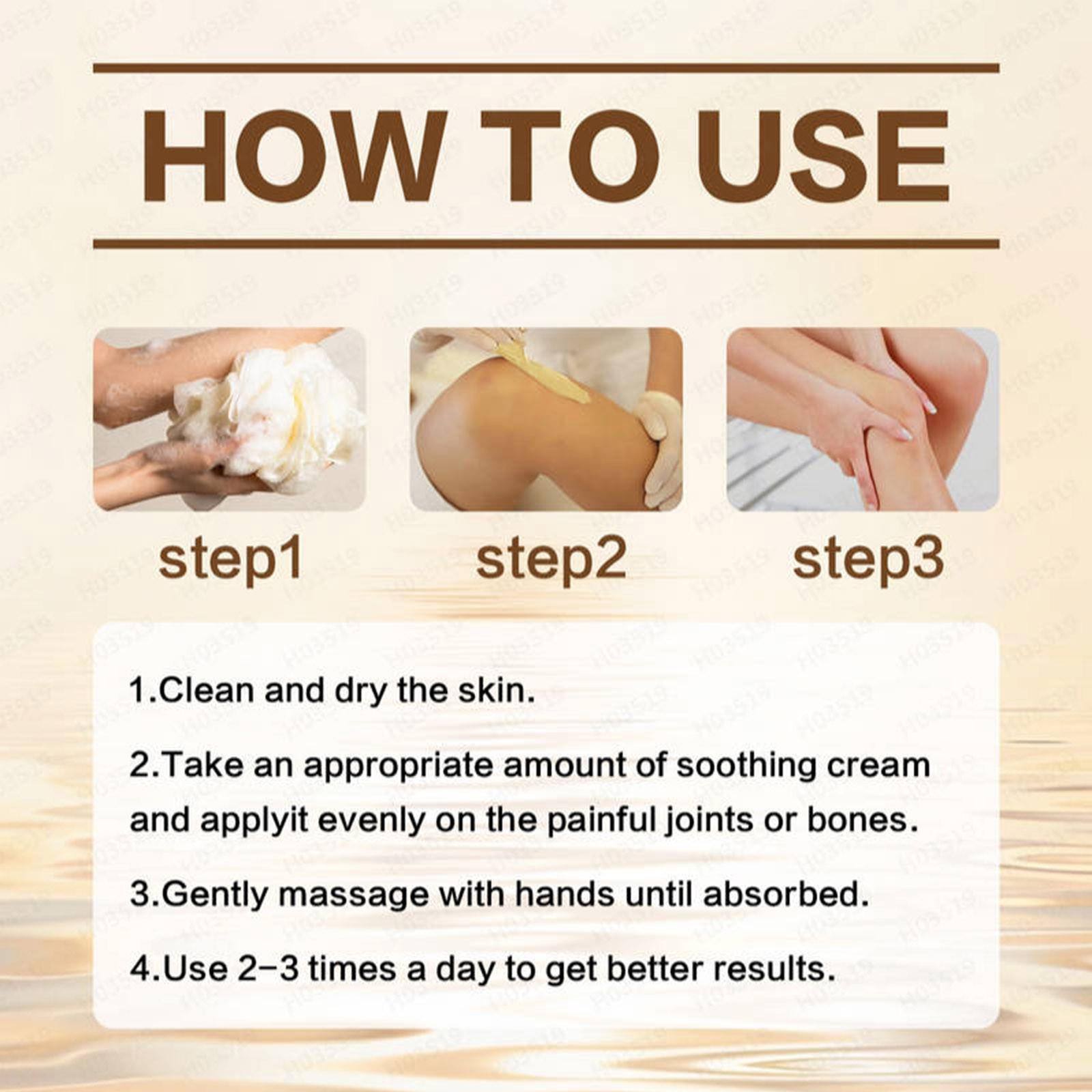 Крем для ухода за суставами Массажер для суставов Восстанавливающий и увлажняющий крем — фото 4