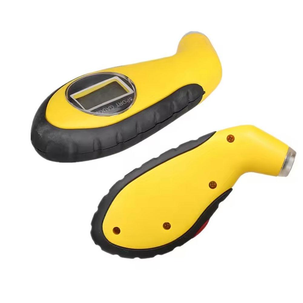 Auto Motorcycle Tyre Pressure Digital Meter Mini Diagnostic Tool Car Styling Detector Tire Pressure Gauge Portable LCD Display