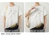 Men's 2024 Summer Trendy Round Neck Pure Cotton Short-Sleeve T-Shirt with Print