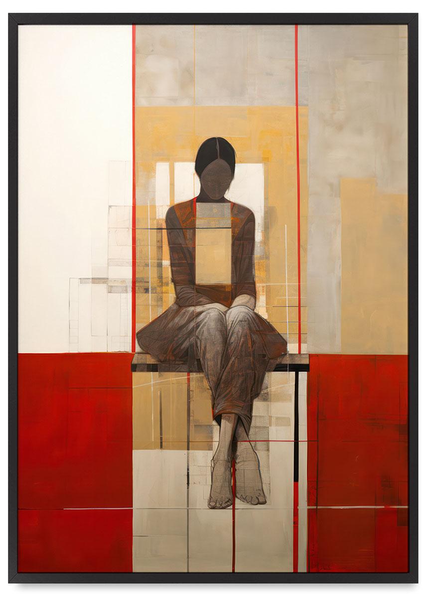 

Plakat nowoczesny obraz 21x30 cm