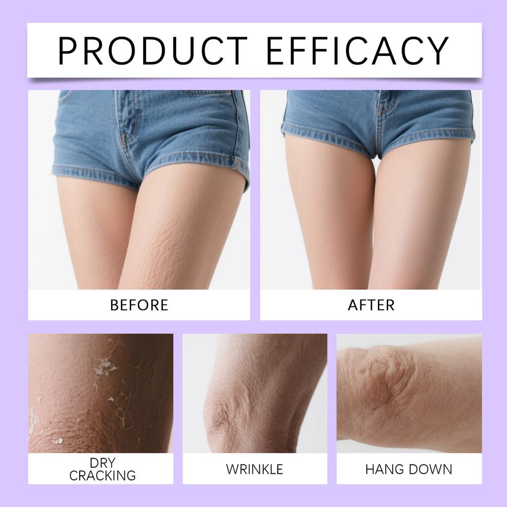 Crema Corporal Reafirmante con Múltiples Péptidos PDRN Aplicador de Bolita 50g Mejora la Elasticidad de la Piel Se Absorbe Rápidamente Soporta la Firmeza y la Suavidad