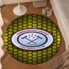 Ham-worthy United Football Club  Round mat Home Decor, Chair rug For livingroom,Bedroom, doormat home decor Birthday Gift Christmas Gifts