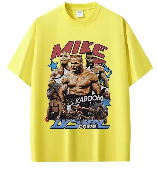 Mike Tyson Prime Merch TShirt Unisex Unisex Vintage Hip Hop Gothic Rock T Shirt Unisexs Fitness Gym Breathable Casual Cotton TShirts