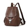 Women's PU Backpack Large Capacity Travel Backpack