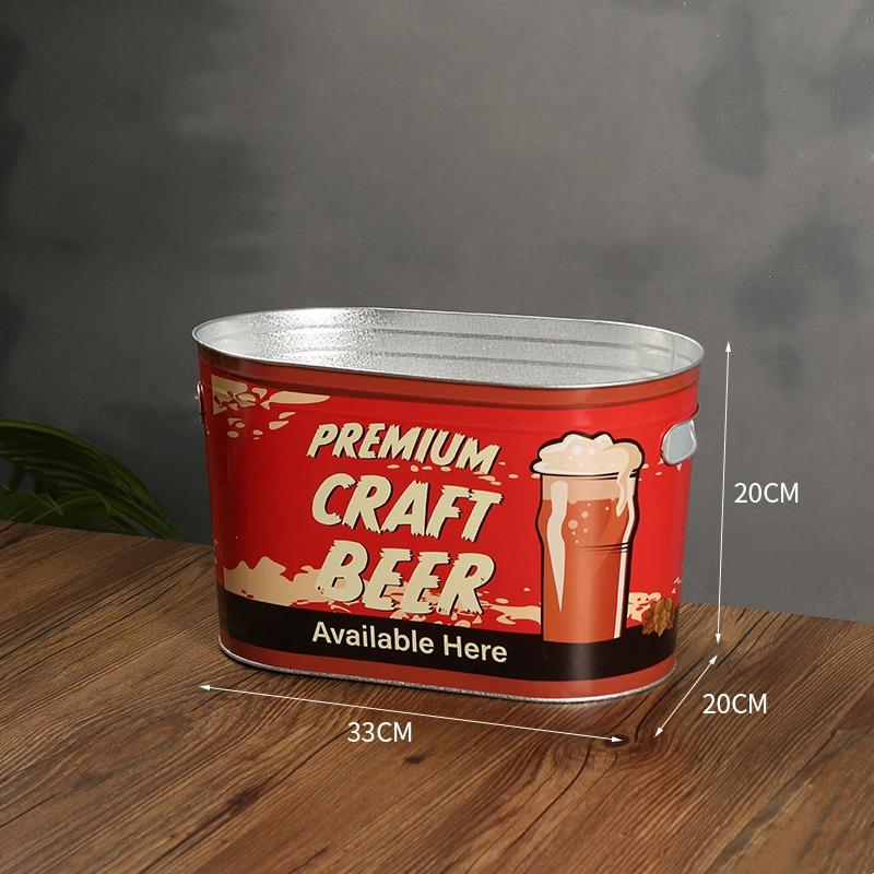 Creative Ice Bucket For Bars And Home Stylish Outdoor Beer Tub KTV Supplies Commercial Champagne Beer Ice Dry Ice Holder