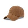 Vintage Distressed Dad Hat with Embroidered Logo – Soft Brim, Flat Bill Baseball Cap