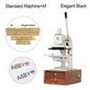 ZONESUN Multifunction Hot Foil Stamping Machine WT-90XTS Infrared Locator Leather Wood Paper Heat Press Machine with Drawers