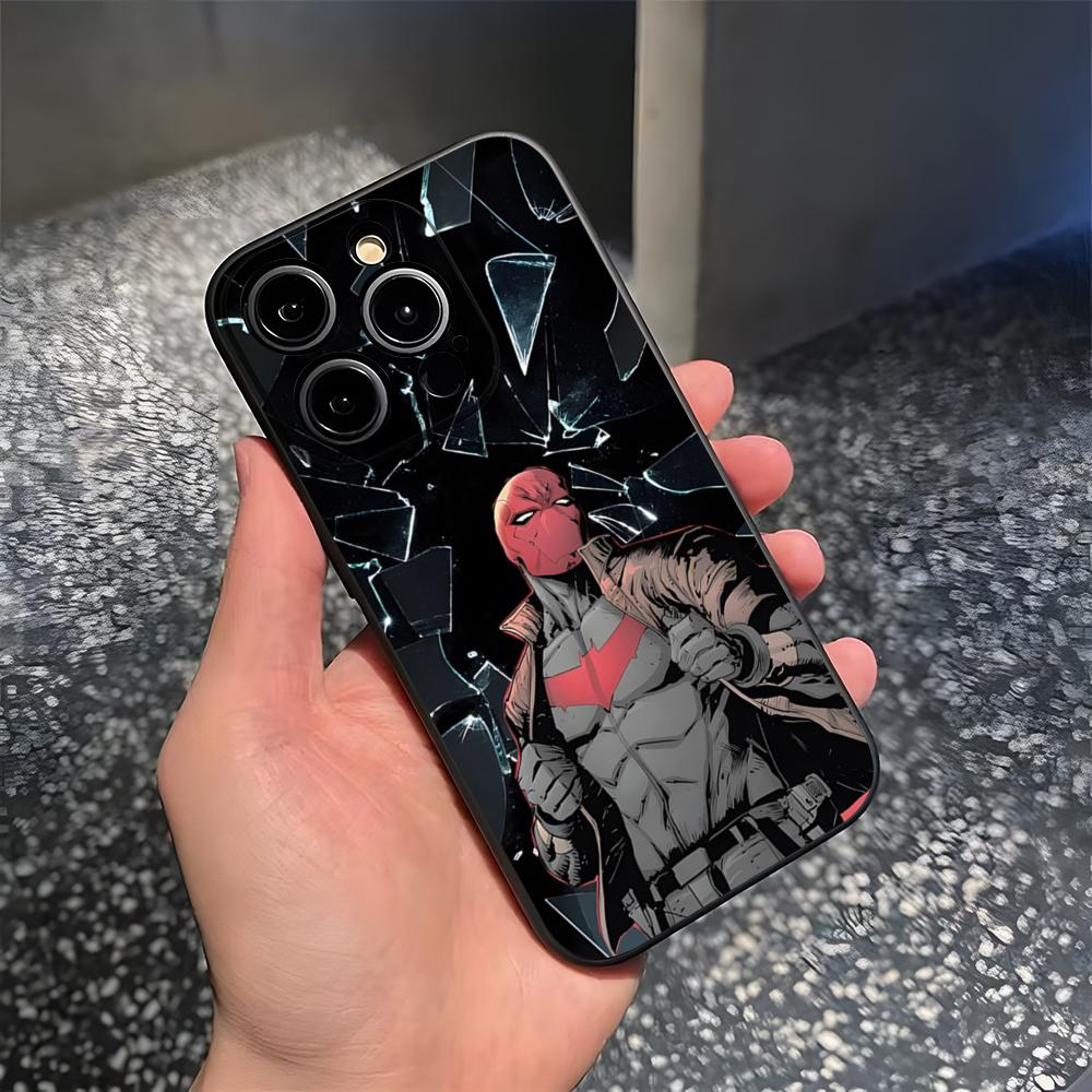 Cartoon Red Hood Phone Case For 17 Pro Max Iphone 14 16 Pro Max 12 15 Plus 13 Pro 11 Xr X Xs 8 7 Plus Back Cover