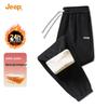 JEEP Men's Winter Fleece Lined Cuffed Sweatpants