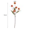 Pompon Chrysanthemum Artificial Silk Flowers 5 Heads Design Bridal Bouquet Dandelion Flower Ball Artificial Silk
