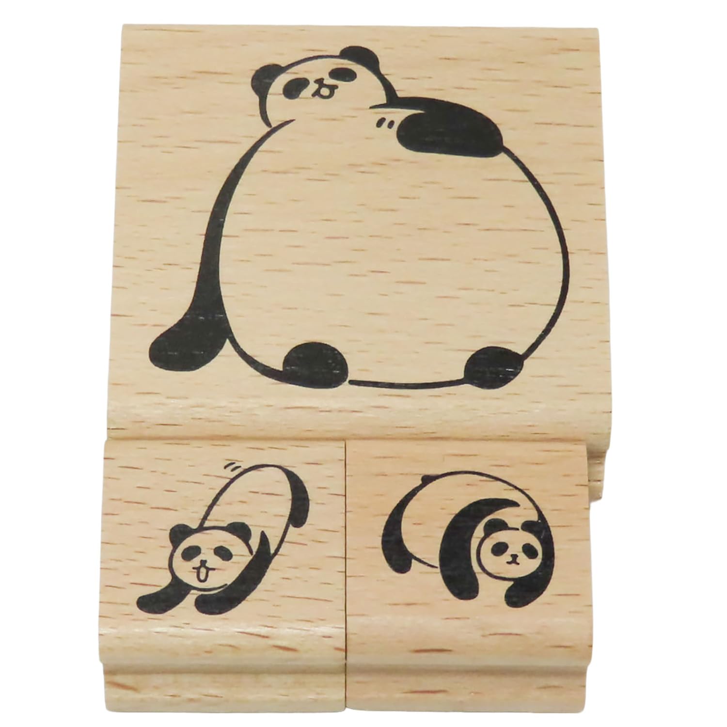 Резиновые штампы Taiyo Tomar Panda (3-Pack) RT-panda-S05